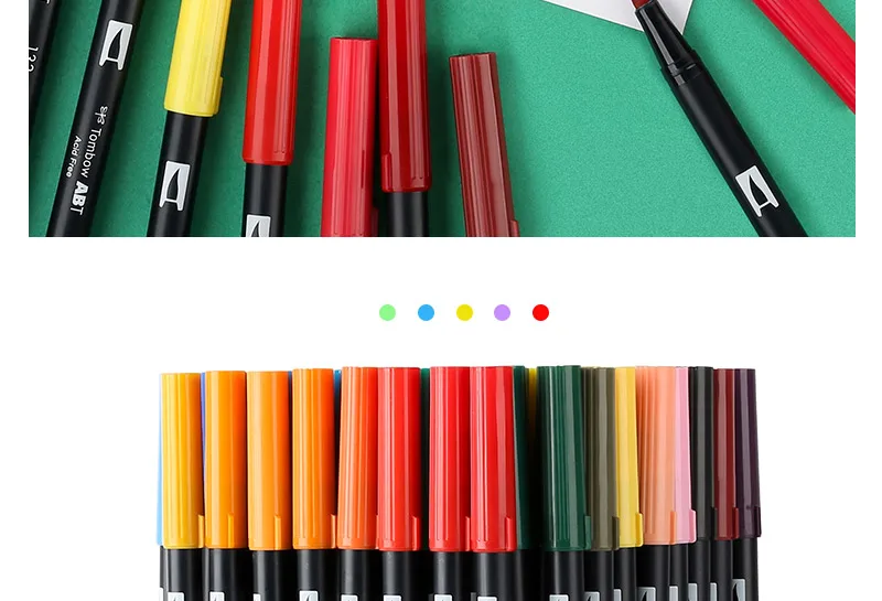 Premium-Painting-Soft-Brush-Pen-Set-Watercolor-Markers-Pen-Effect-Best-for-Coloring-books-Manga-Comic-Calligraphy_04
