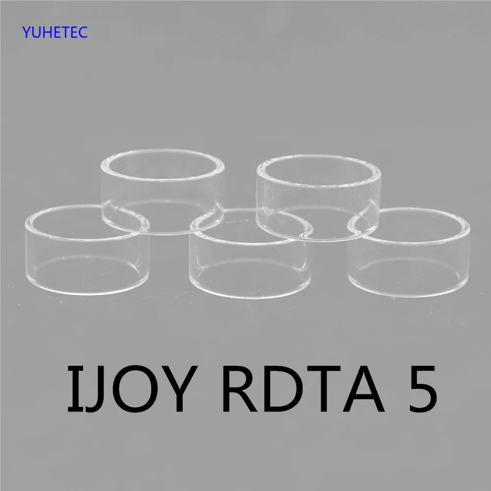 5pcs Original YUHETEC Replacement Glass TUBE For IJOY RDTA 5S / IJOY RDTA 5 Straight Glass Tube 5pcs/lot 5pcs Original YUHETEC Replacement Glass TUBE For IJOY RDTA 5S / IJOY RDTA 5 Straight Glass Tube 5pcs/lot