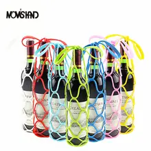 1 шт многофункциональная силиконовая Винная Корзина для бутылок, изоляционный коврик, подставка для напитков, стеклянная подставка, поднос