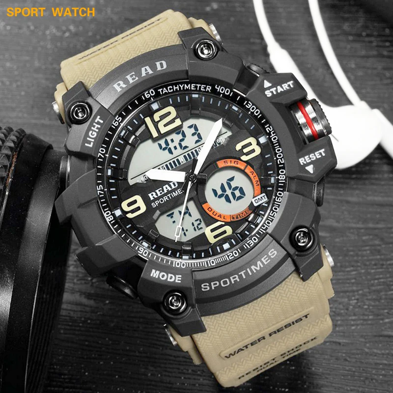 2017 Lxury Brand Fashion Watch Men G Style Waterproof Sports Military