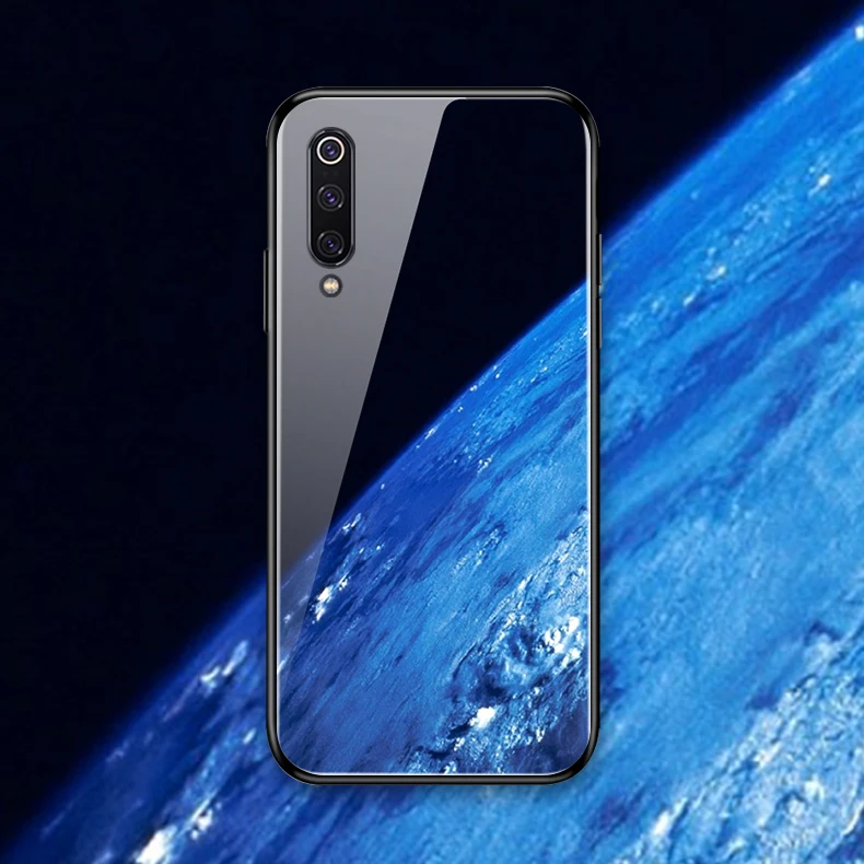Чехол из закаленного стекла для телефона XIAOMI 6X8 9 SE Lite Note3 Mix 2 3 S Max Pro роскошный