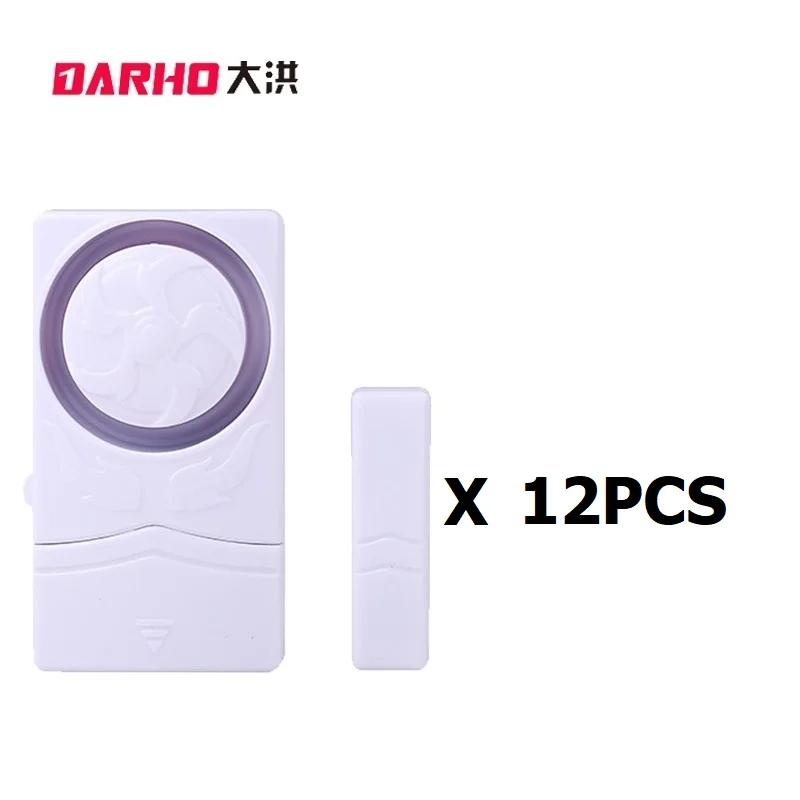 

Darho Large Volume Shop Store Security Door Window Siren Alarm Warning System Wireless Door Detector Burglar Alarm For Wholesell