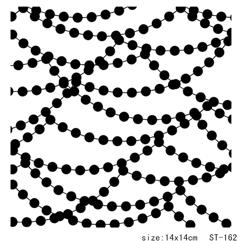 

Strings of beads Transparent Clear Stamps / Silicone Seals for DIY scrapbooking photo album/Card Making