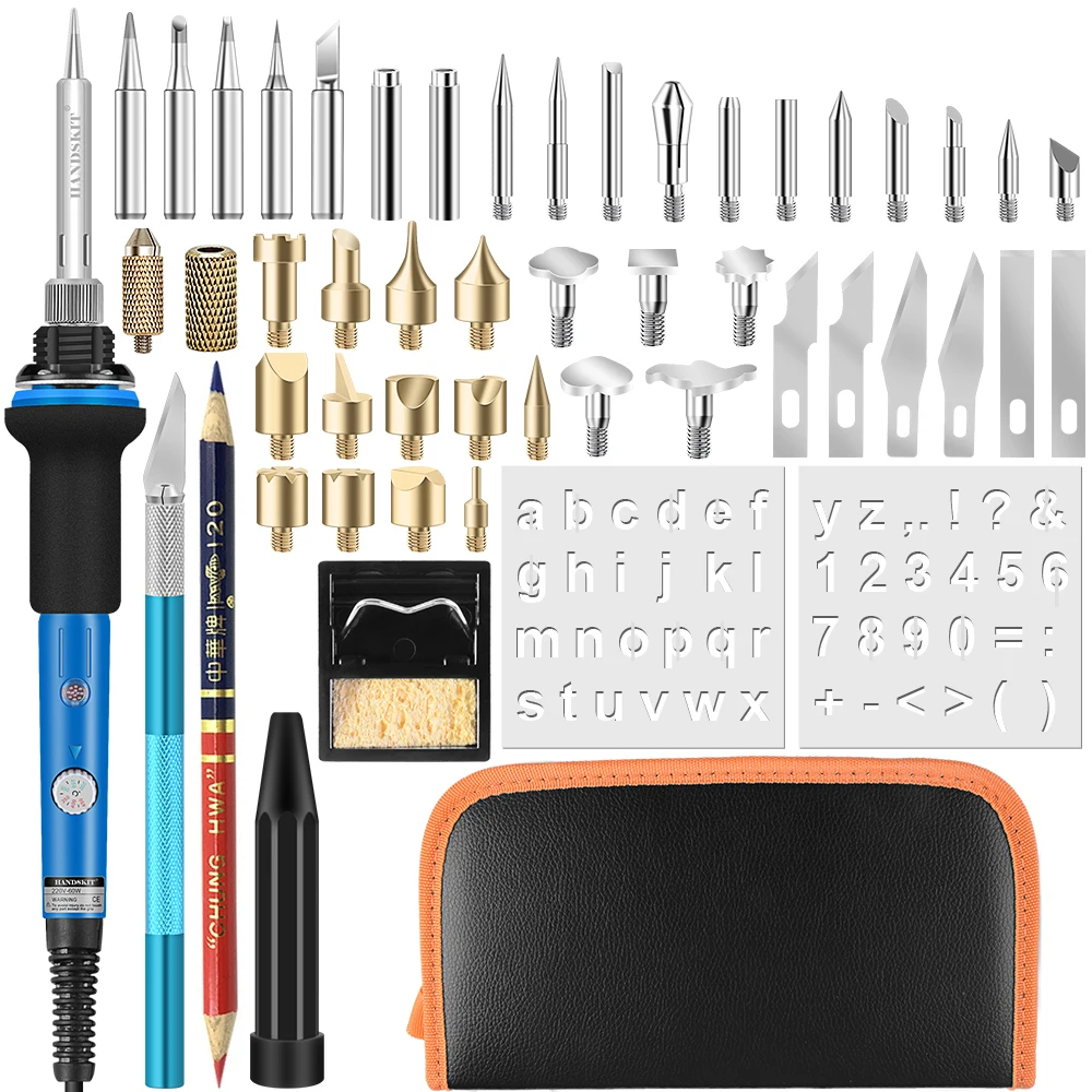 Handskit 40 PCS 220V 110V 60W Soldering Iron Carving