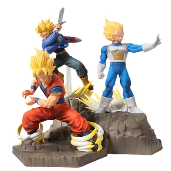 

Dragon Ball Z Super Saiyan Son Goku Vegata Trunks Action Figures Dragon Ball Super PVC Collection Model Toys