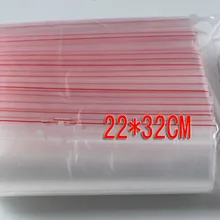 200 шт. 22x32 см PE Прозрачный Путешествия подарочная упаковка сумки полиэтиленовый пакет для ожерелье/ювелирные изделия DIY пользовательские ziplock очистить себя мешок уплотнения