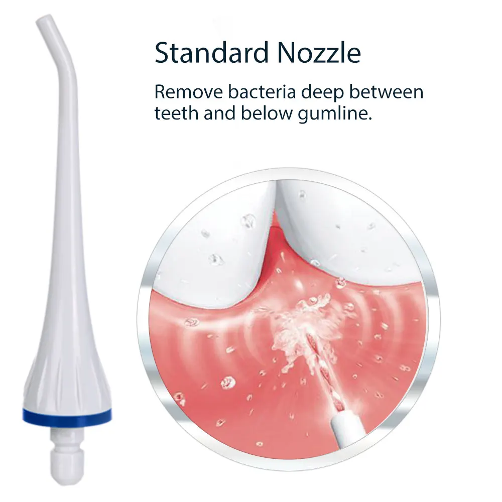 2 сменных наконечника, совместимых с Mornwell D50& D52 водный ирригатор для полости рта