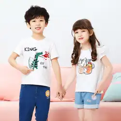 Xiaomi/Детская тонкая крутая футболка из натурального мятного волокна, летняя Удобная футболка с короткими рукавами для мальчиков и девочек