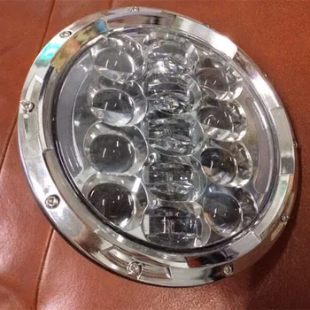 

105W Off Road Headlight led 7'' Round 6000k White Lights High/Low Beam for Jeep Wrangler JK CJ TJ Front Bumper Headlight