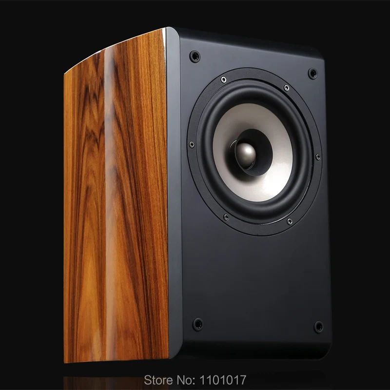 Tuolihao Q6 Полочные колонки полный спектр один водитель HIFI EXQUIS для лампового усилителя или сплошной Amp для пара