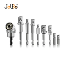 Jelbo Chrome Vanadium Steel Socket Adapter Screwdriver Set Drill Bits Hex Shank 1/4