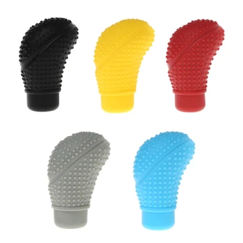 

Car Auto Silicone Gear Shift Knob Cover Manual Nonslip Lever Shifter Knobs Case Protector