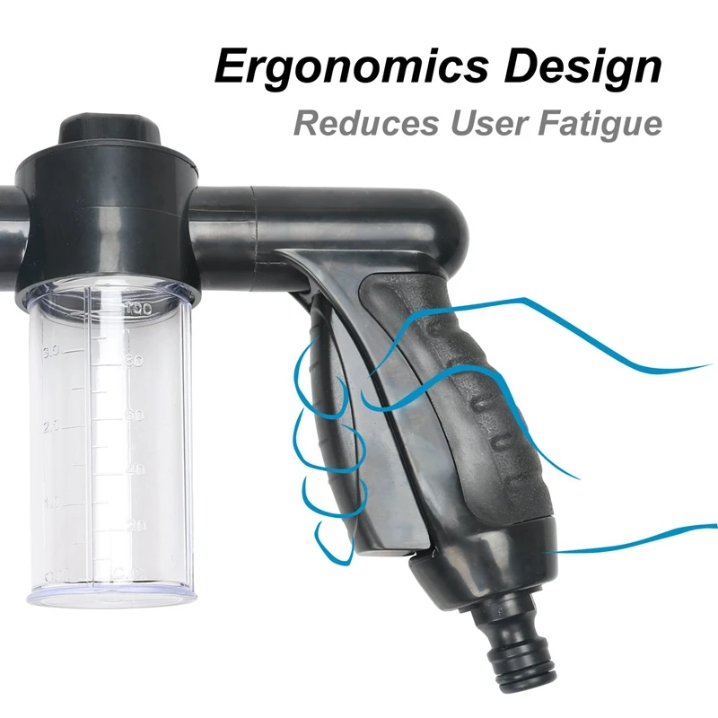 Садовый шланг пена сопла, 8 Mode регулируемый пенный опрыскиватель, машина, вода мыла, высокая Давление Шланговое распылительное сопло, Pl