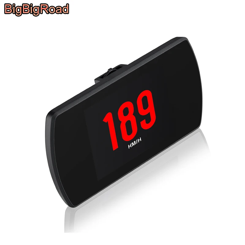 BigBigRoad For Ford Focus F150 Raptor GT RS Mustang Explorer Escape Ranger Car HUD OBDII Windscreen Projector Head Up Display BigBigRoad For Ford Focus F150 Raptor GT RS Mustang Explorer Escape Ranger Car HUD OBDII Windscreen Projector Head Up Display