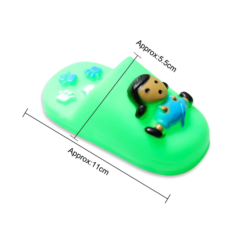 1PCS Rubber Pet Dog Squeak Toys Shoes Mice Bone Hamburger Screaming Chicken Sound Dog Chew Toys For Small Dogs