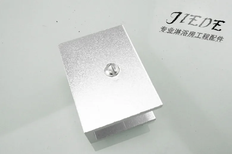 Металлический алюминиевый стеклянный поднос пластина зажим Ge комод