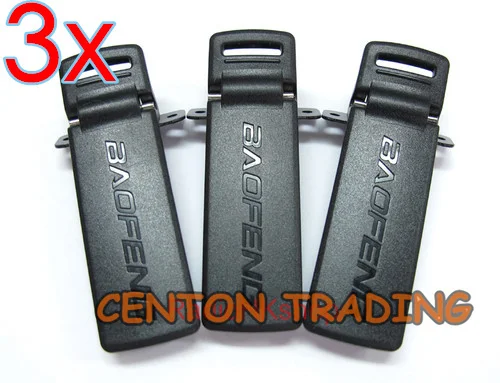 

3x Belt Clip for BaoFeng UV-5R UV-5RA UV-5RB UV-5RC UV-5RD UV-5RE