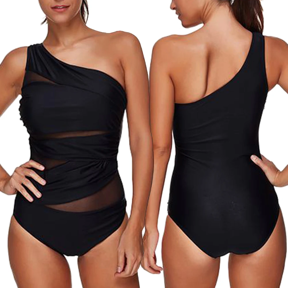 One-Piece Suits Women Swimsuit Black Bikini Push up Plus Size Swimwear Monokini Padded Bikini Female Swimming Suit plus-size-black-swimsuit : image One-Piece Suits Women Swimsuit Black Bikini Push up Plus Size Swimwear Monokini Padded Bikini Female Swimming Suit plus-size-black-swimsuit