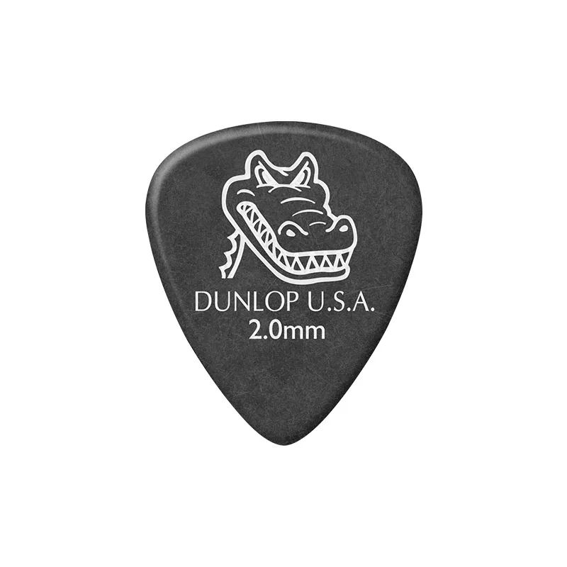 1 шт. Dunlop Gator Grip медиатор для гитары винтажные аксессуары для гитары s 0,58/0,71/0,96/1,14/1,50/2 мм - Цвет: 2.00mm