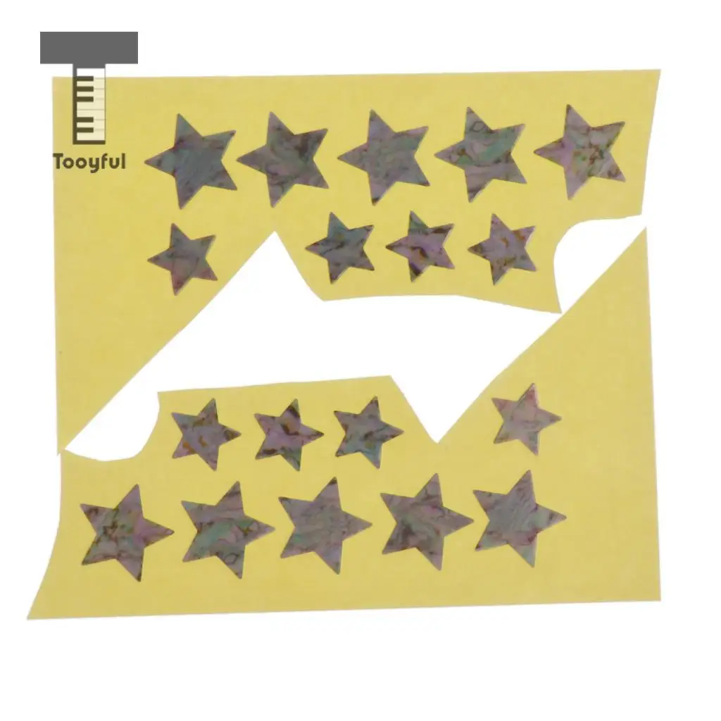 Tooyful Guitar Fretboard Note Decals Fingerboard Fret Map Label Sticker for Beginner Learner Practice