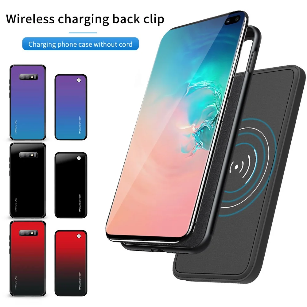 KISSCASE Батарея Зарядное устройство чехол для samsung S10 S10Plus S10e S9 S9Plus S8 S8Plus подзарядки