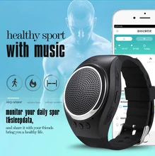 SURMOS Bluetooth Smart Uhr RS09 Smart Armband Mit Musik Lautsprecher Mobil U Festplatte SmartWatch Für IOS Android