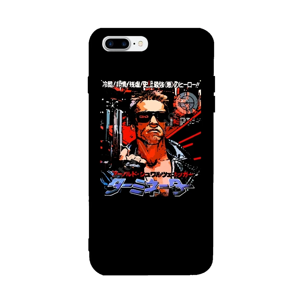 Newest Movie Terminator For Iphone 6S 6 7 8 Plus Case Soft TPU Colorful Anti-Knock Covers X |