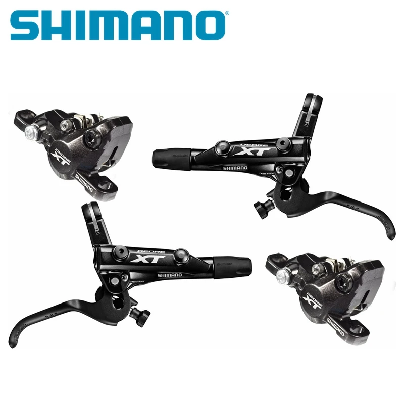 Shimano Deore XT M8000 Hydraulic Brake set Ice Tech and rear for mtb bike parts|shimano deore xt setshimano deore xt - AliExpress