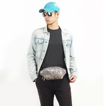 2018 Hot Waist bag for Men Casual Multifunctional Fanny Pack Bags Quality Male Waist Pack Bag Nylon Bum Camouflage Hip Bolsa Bag