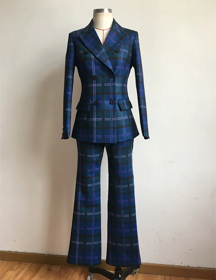 S-3XL, высокое качество,, новая мода, британский стиль, в полоску, с длинным рукавом, брюки, тонкие, темперамент, коммутируют, женские штаны, костюмы