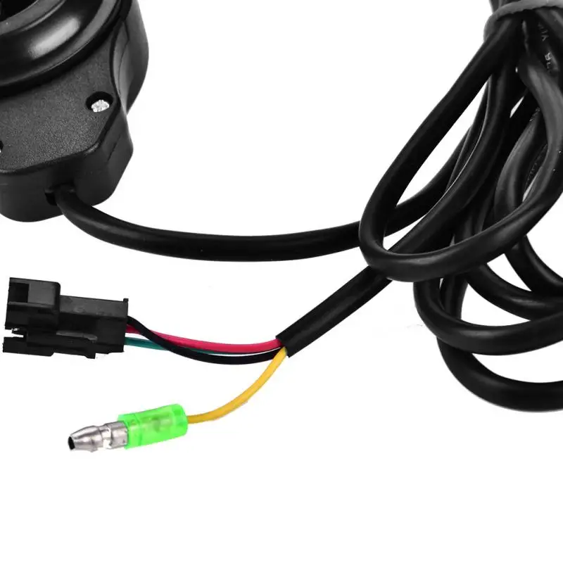 Excellent E-bike Thumb Throttle with LCD Display Electric Scooter Handlebar Black Thumb Throttle Grips Bicycle Accessories 3 Excellent E-bike Thumb Throttle with LCD Display Electric Scooter Handlebar Black Thumb Throttle Grips Bicycle Accessories 3