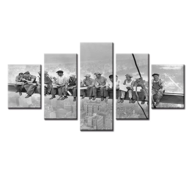 

Framed 5 Piece Picture Movie poster series Canvas Art Print Oil Painting Wall Pictures for Living Room Paintings Decorativons