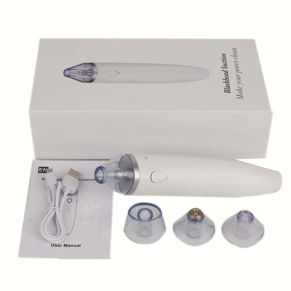 Blackhead Tool Dropshipping Face Deep cleaner Pore Acne Pimple Removal Vacuum Suction Facial Diamond Beauty Skin 5