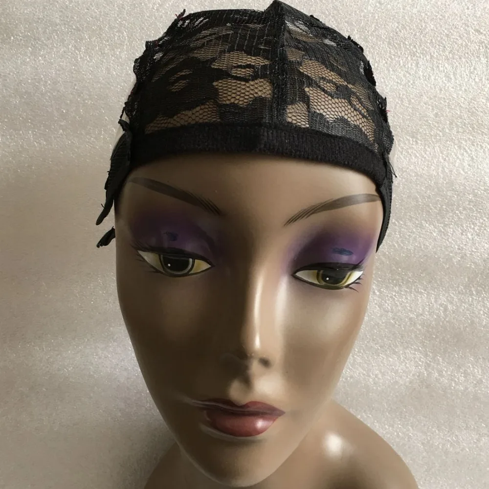 5 PCS Black Wig Making Cap Machine Wig Net Wig Mesh Hair Net Wig Caps 3