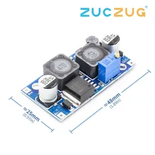 DC-DC Boost Buck регулируемый шаг вверх Шаг вниз автоматический конвертер XL6009 модуль подходит для модуля солнечной панели