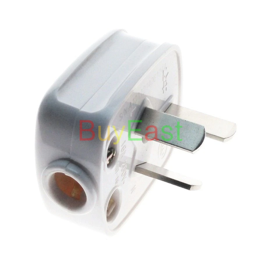 3 Pin Male Power Plug AC100~250V 10A Back Entry 5 PCS type I New Zealand AU