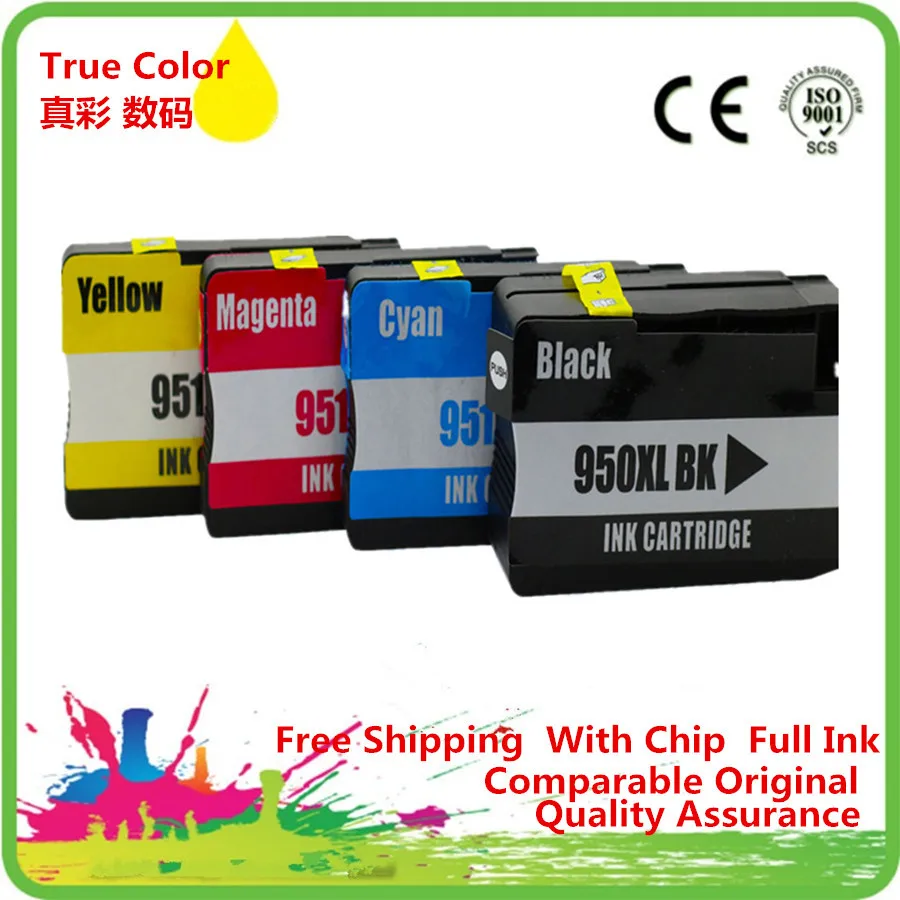 Замена для 950 951 hp950xl951 чернильный картридж HP Officejet Pro 8100 8600 251dw 276dw 8630 8650 8615 8625