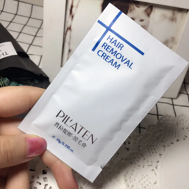 100pcs Pilaten 10g Painless Depilatory Cream Legs Depilation Cream For