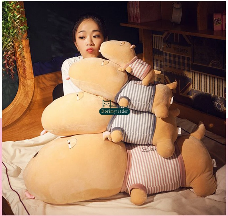 Dorimytrader cuddly cartoon dog plush toy stuffed soft animals dogs pillow anime doll present for kids and adult 37inch 95cm DY61772 (7)