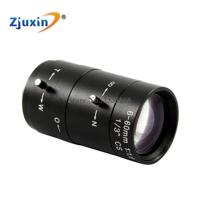 

CCTV Manual board camera lens 6-60mm CS IR Board Lens F1.6 1/3" for CCTV CAM FPV