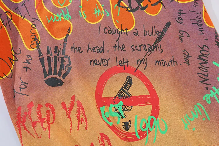 Graffiti Fire Flame Tshirts 4