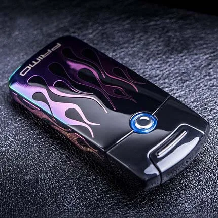 Плазменная зажигалка с бесплатным лазерным Логотипом USB Электронная пламенем
