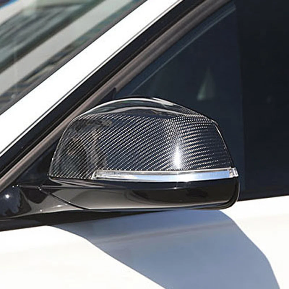 F30 Carbon Fiber Replace Car Mirror Cover Cap Trim for BMW F30 2011