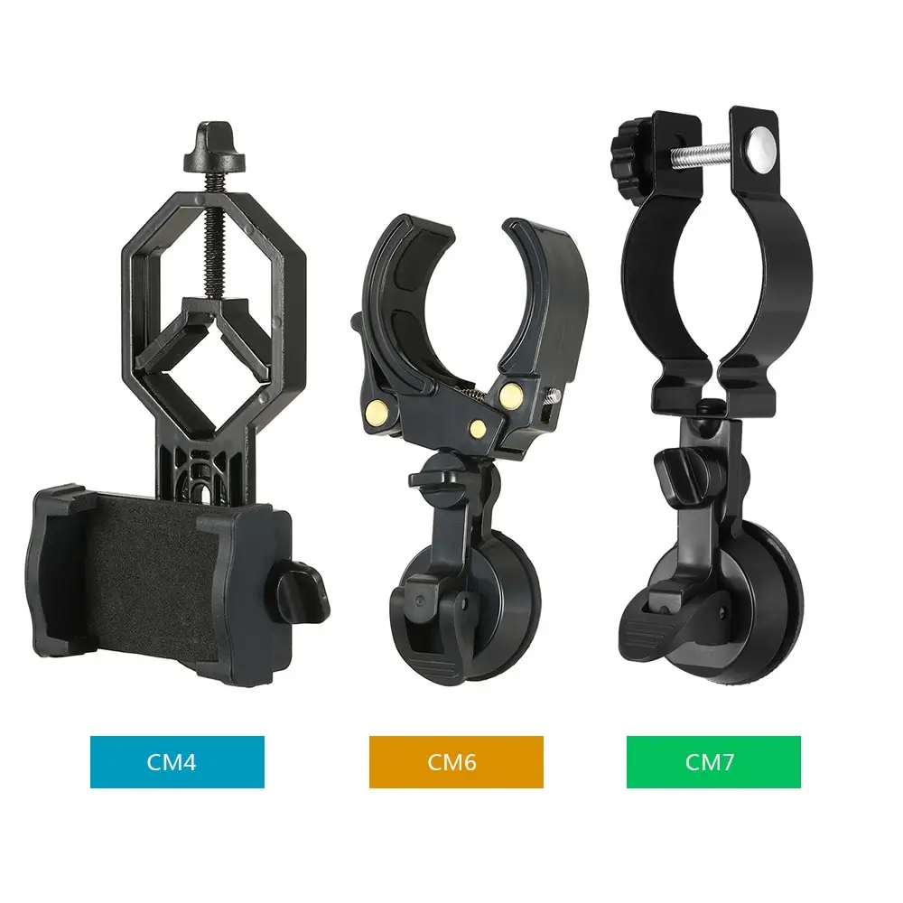 Eyeskey تلسكوب الإكتشاف نطاق مناظير حامل متوافق أحادي العالمي هاتف محمول محول جبل لجميع الهاتف أحدث