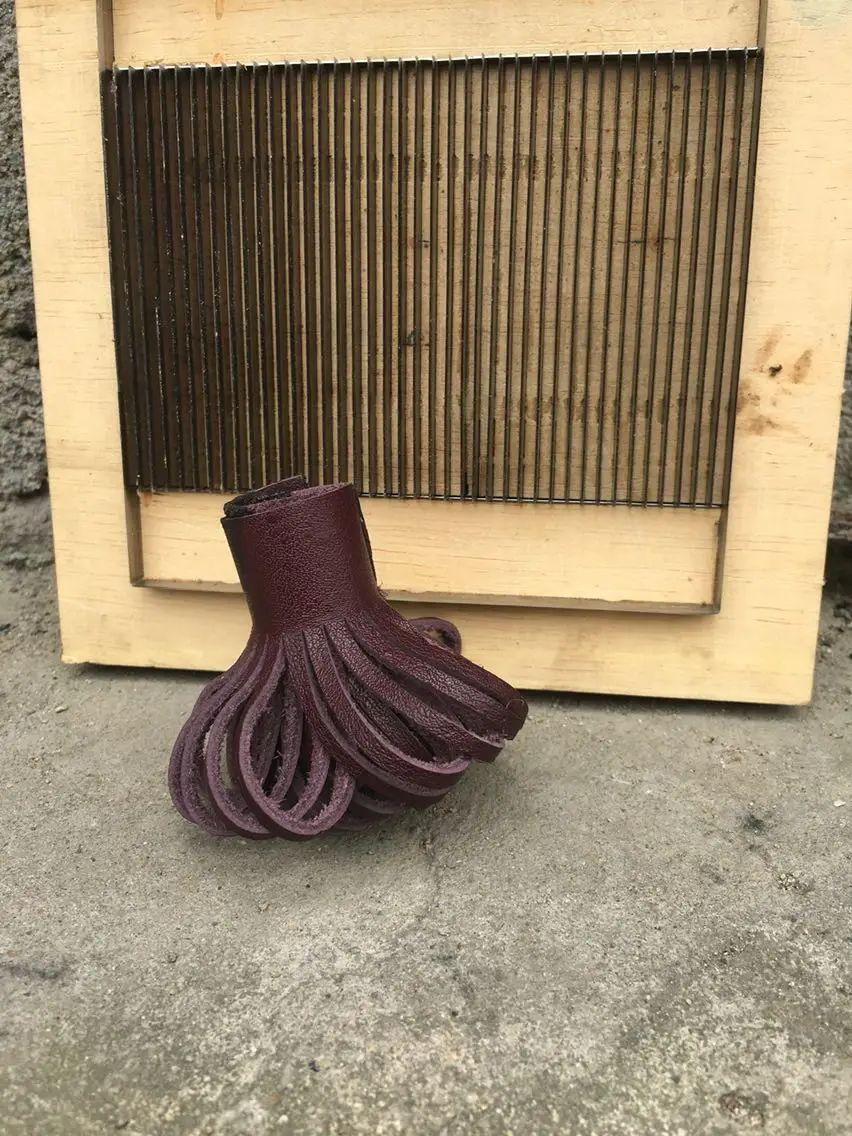 일본 스틸 블레이드 룰 다이 컷 스틸 펀치 꽃 술 절단 금형, 나무 가죽 커터 가죽 공예 120x120MM