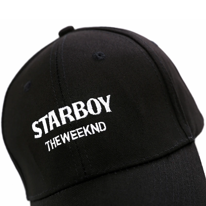 Хлопок Weeknd Starboy шапки и Stargirl XO папа бейсбольные кепки Snapback хип хоп шапки для мужчин и женщин летние