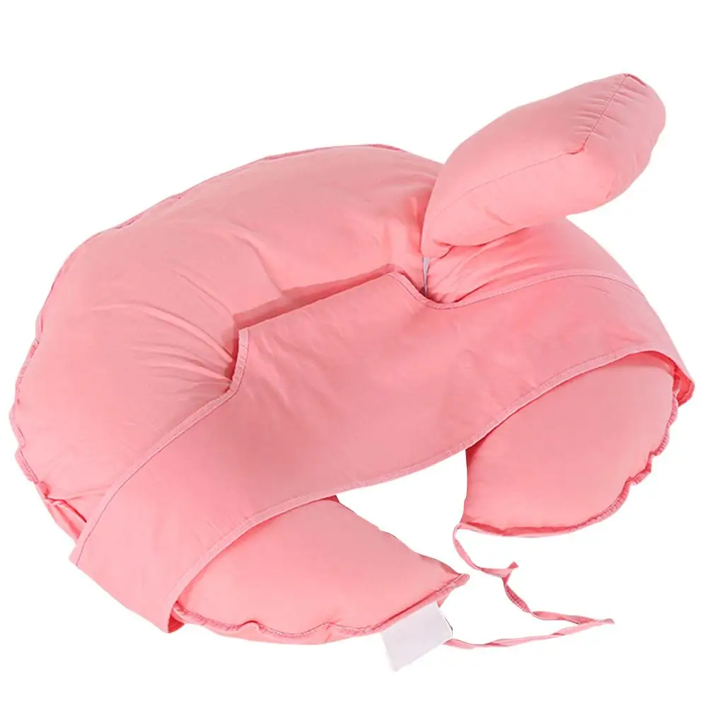

Baby Breastfeeding Pillow Home Multifunctional Soft Mother Cushion Mat Baby Feeding Oval Solid Color Pillow Pad Protector Pillow