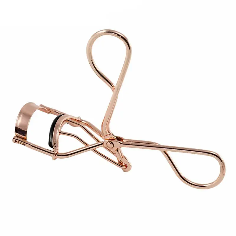 

1pc Rose Gold Makeup Eyelash Curler Curling Stainless Steel Grip Eyelash Clip Eyelash Cosmetic Makeup Tools Accessories