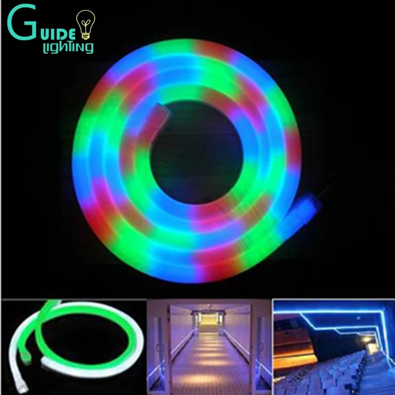 Color change led neon light holiday decoration string of lights tube lights lantern outdoor ...