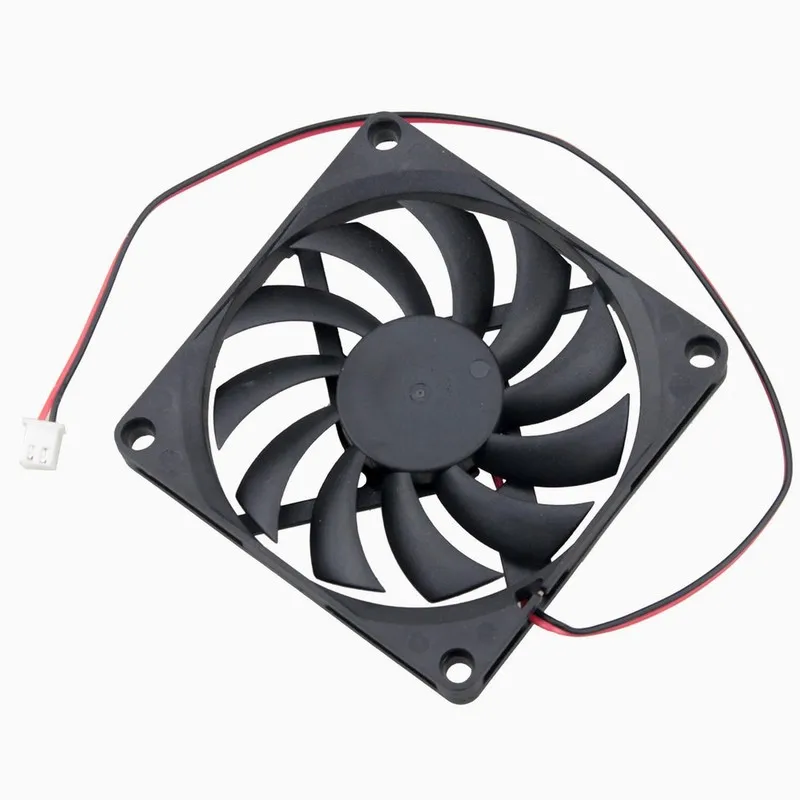200 шт. Gdstime DC 5 в 80x80x10 мм 2 контактный промышленный бесщеточный двигатель
